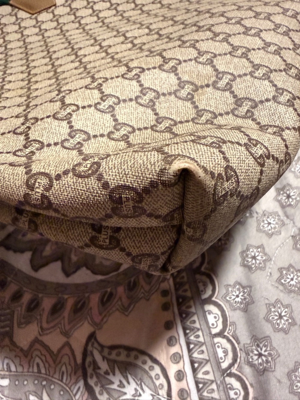 Gucci Plus Sherry Line tote bag vintage preowned - Picture 5 of 16